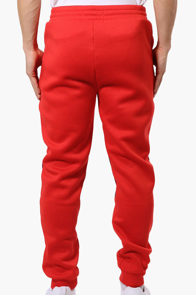 Essentials Super Triple Goose Mesh Insert Tie Waist Joggers - Red - Mens Joggers & Sweatpants - Canada Weather Gear