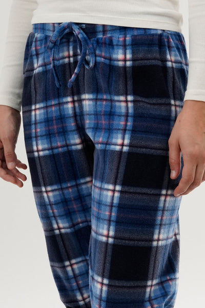 Canada Weather Gear Plaid Pajama Pants - Navy - Womens Pajamas - Canada Weather Gear