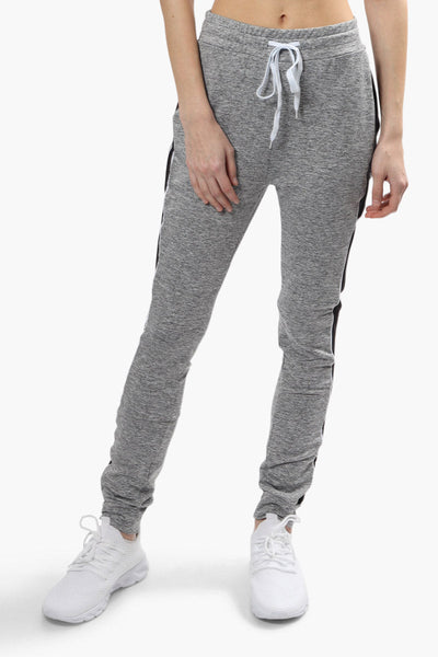 Canada Weather Gear Solid Side Panel Joggers - Grey - Womens Joggers & Sweatpants - Canada Weather Gear