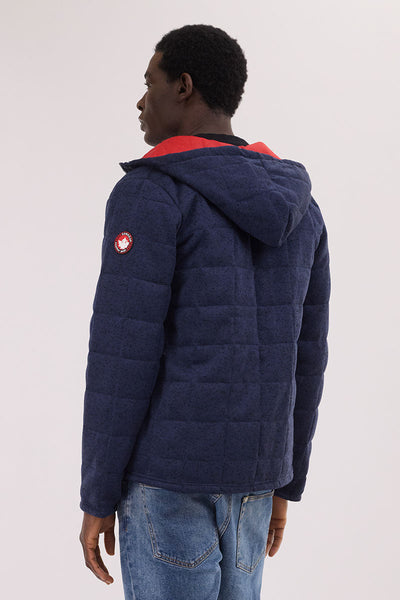 Canada Weather Gear Zip Up Hooded Lightweight Jacket - Navy