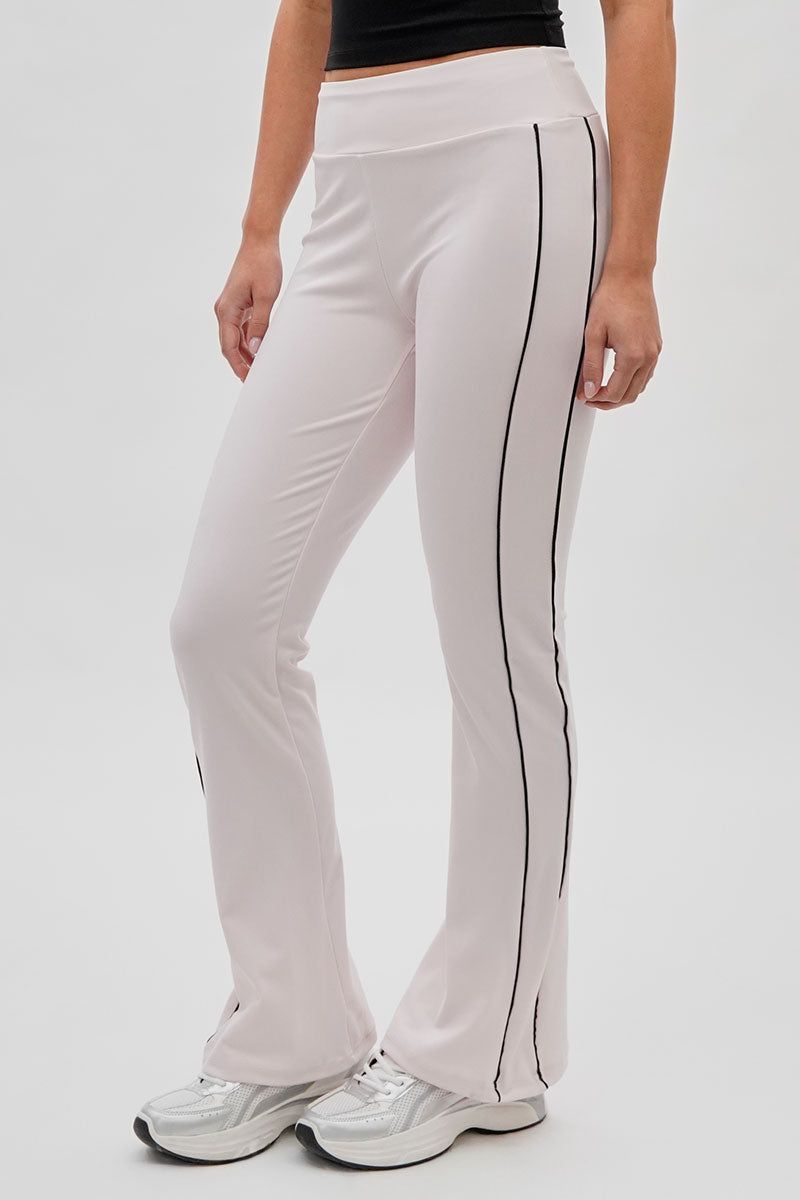 Super Triple Goose Side Piping Detail Active Pants - Blush - Womens Pants - Canada Weather Gear