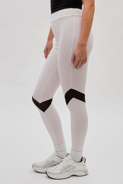 Super Triple Goose Mesh Detail Leggings - Blush - Womens Leggings - Canada Weather Gear