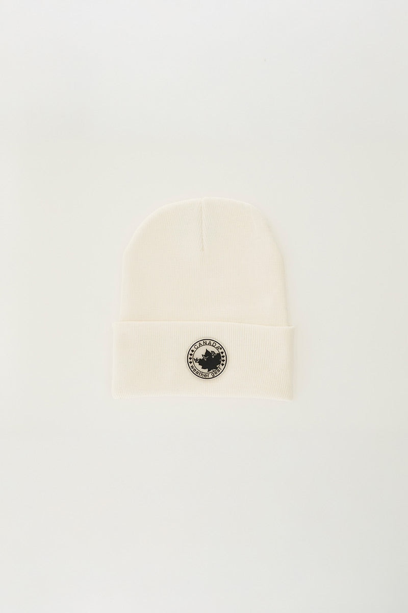 Canada Weather Gear Soft Knit Hat - White - Mens Hats - Canada Weather Gear