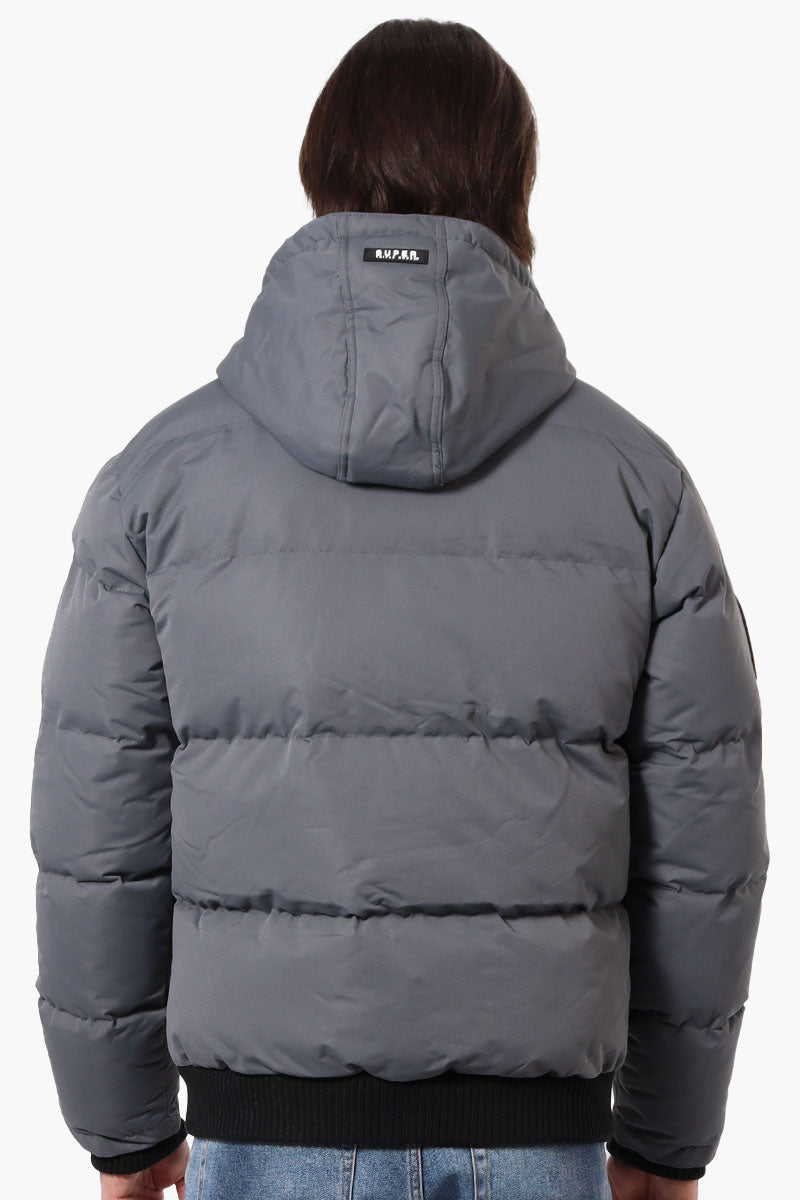 Super Triple Goose 4 Pocket Bomber Jacket - Grey - Mens Bomber Jackets - Canada Weather Gear