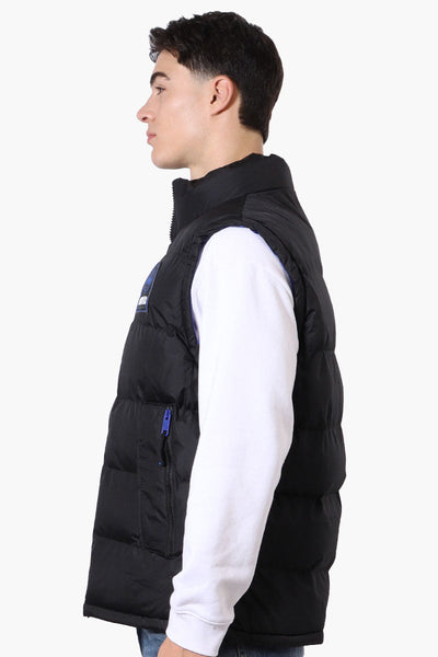 Super Triple Goose Double Pocket Bubble Vest - Black - Mens Vests - Canada Weather Gear