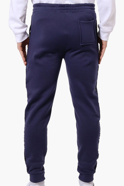 Canada Weather Gear Side Detail Tie Waist Joggers - Navy - Mens Joggers & Sweatpants - Canada Weather Gear