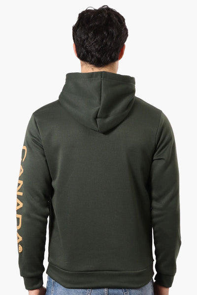 Canada Work Gear Sleeve Print Hoodie - Olive