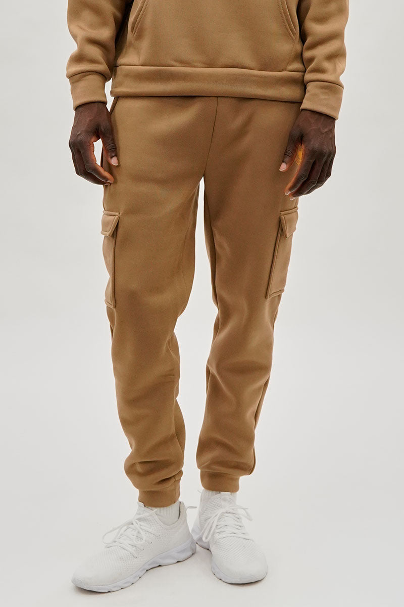 Canada Weather Gear Basic Cargo Joggers - Beige