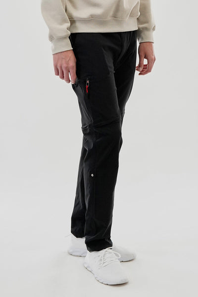 Canada Weather Gear Adventure Bound Solid Zip Off Cargo Pants - Black - Mens Pants - Canada Weather Gear