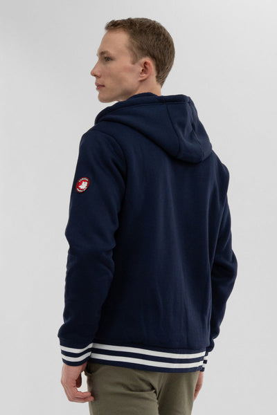 Canada Weather Gear Fleece Lined Zip Up Hoodie - Navy