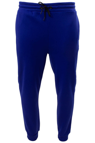 Super Triple Goose Solid Mesh Side Sweatpants - Blue - Mens Joggers & Sweatpants - Canada Weather Gear