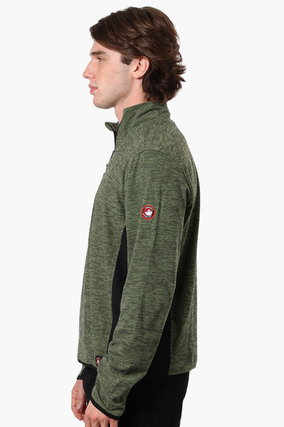 Canada Weather Gear Fleece Pullover Sweatshirt - Olive - Mens Hoodies & Sweatshirts - Canada Weather Gear