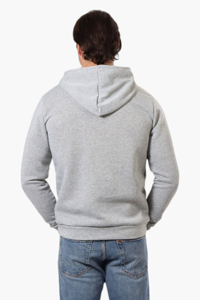 Canada Work Gear Solid Logo Print Hoodie - Grey - Mens Hoodies & Sweatshirts - Canada Weather Gear