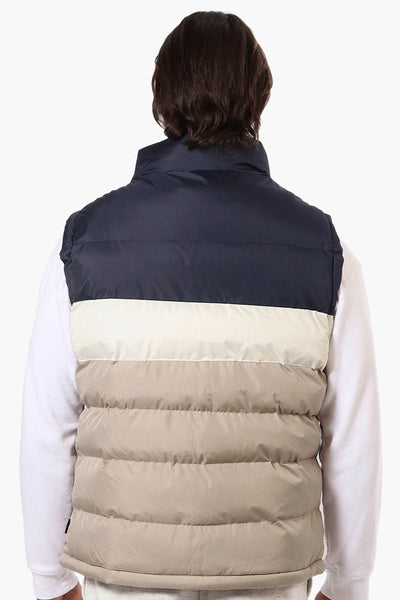 Canada Weather Gear Colour Block Vest - Navy - Mens Vests - Canada Weather Gear