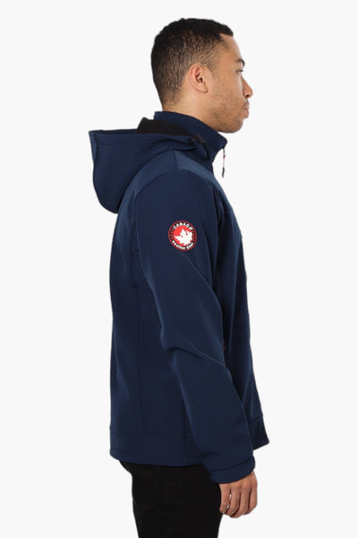 Canada Weather Gear Fleece Lined Lightweight Jacket - Navy - Mens Lightweight Jackets - Canada Weather Gear
