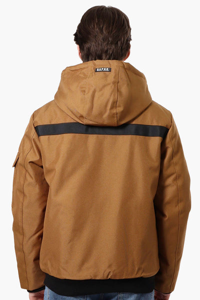 Super Triple Goose Heat Retention Lining Bomber Jacket - Camel - Mens Bomber Jackets - Canada Weather Gear