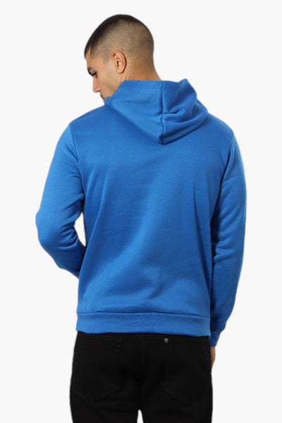 Canada Weather Gear Coast To Coast Print Hoodie - Blue - Mens Hoodies & Sweatshirts - Canada Weather Gear