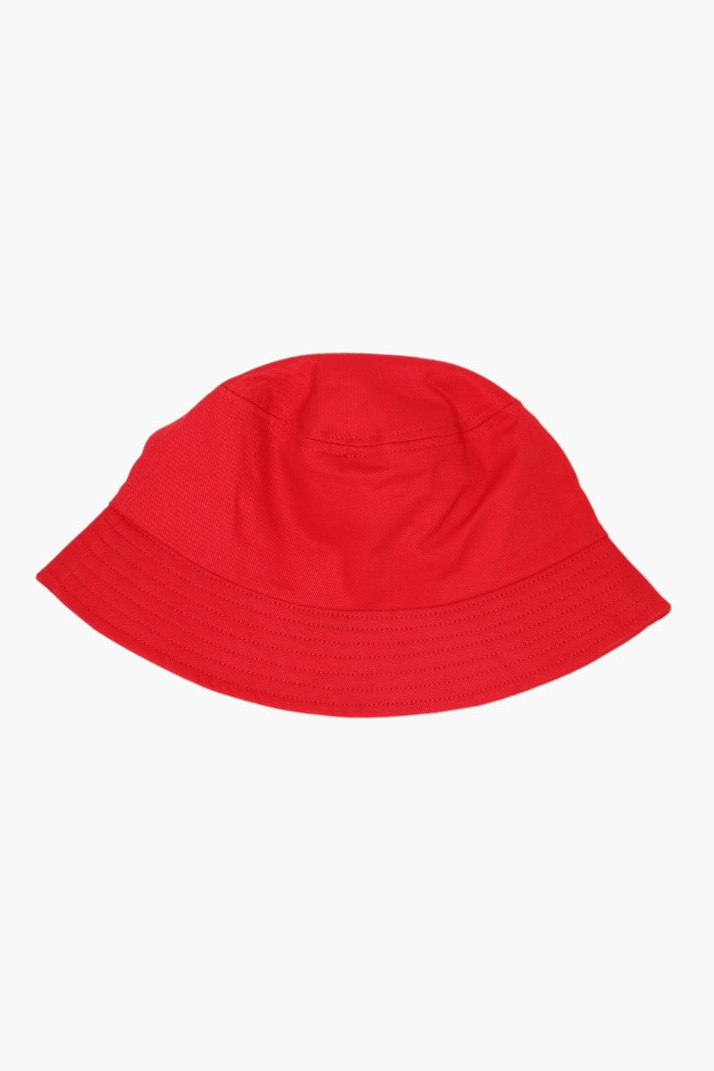 Canada Weather Gear Basic Bucket Hat - Red - Mens Hats - Canada Weather Gear
