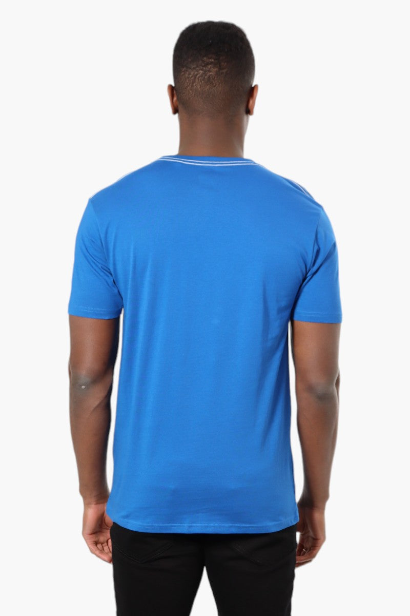 Canada Weather Gear Wilderness Print Tee - Blue - Mens Tees & Tank Tops - Canada Weather Gear