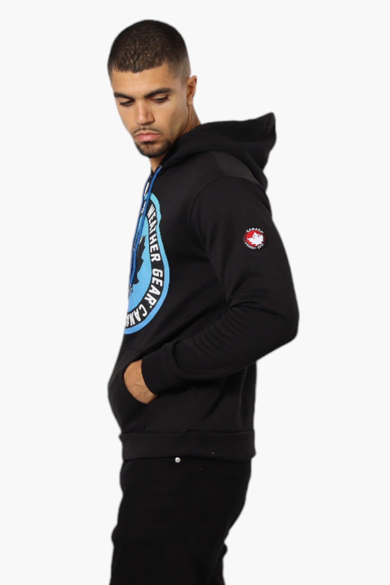 Canada Weather Gear Logo Print Hoodie - Black - Mens Hoodies & Sweatshirts - Canada Weather Gear