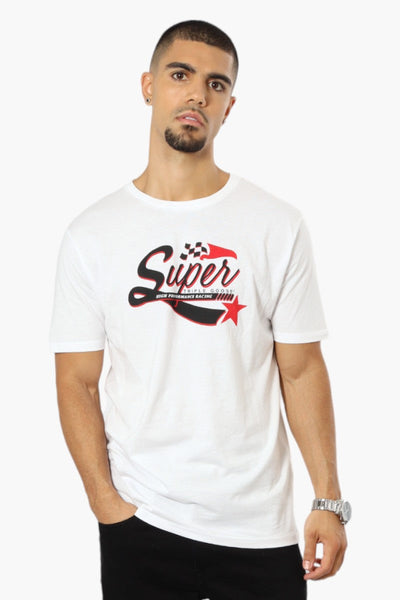 Super Triple Goose High Performance Print Tee - White - Mens Tees & Tank Tops - Canada Weather Gear
