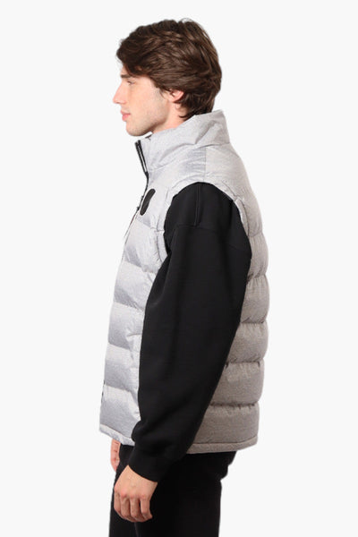 Canada Weather Gear Solid Bubble Vest - Grey - Mens Vests - Canada Weather Gear