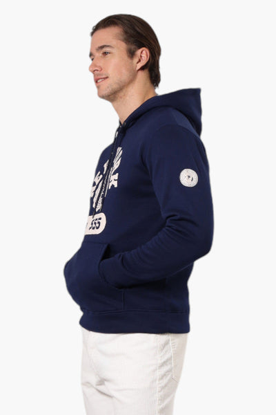 Super Triple Goose New York Print Hoodie - Navy - Mens Hoodies & Sweatshirts - Canada Weather Gear