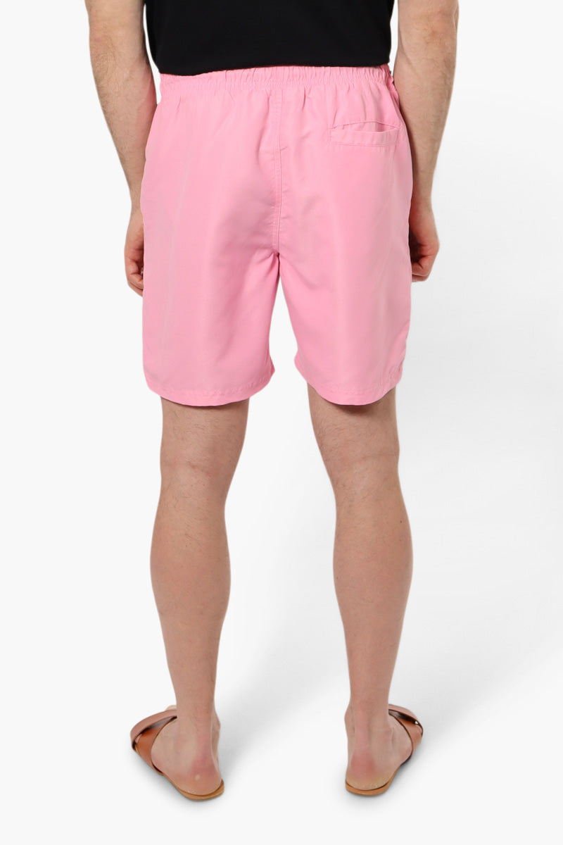 Canada Weather Gear Solid Tie Waist Shorts - Pink - Mens Shorts & Capris - Canada Weather Gear