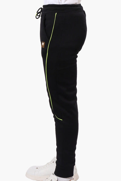 Canada Work Gear Contrast Piping Detail Joggers - Black - Mens Joggers & Sweatpants - Canada Weather Gear