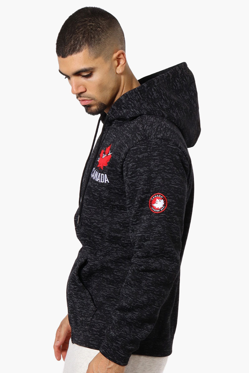 Canada Weather Gear Chest Logo Zip Up Hoodie Black