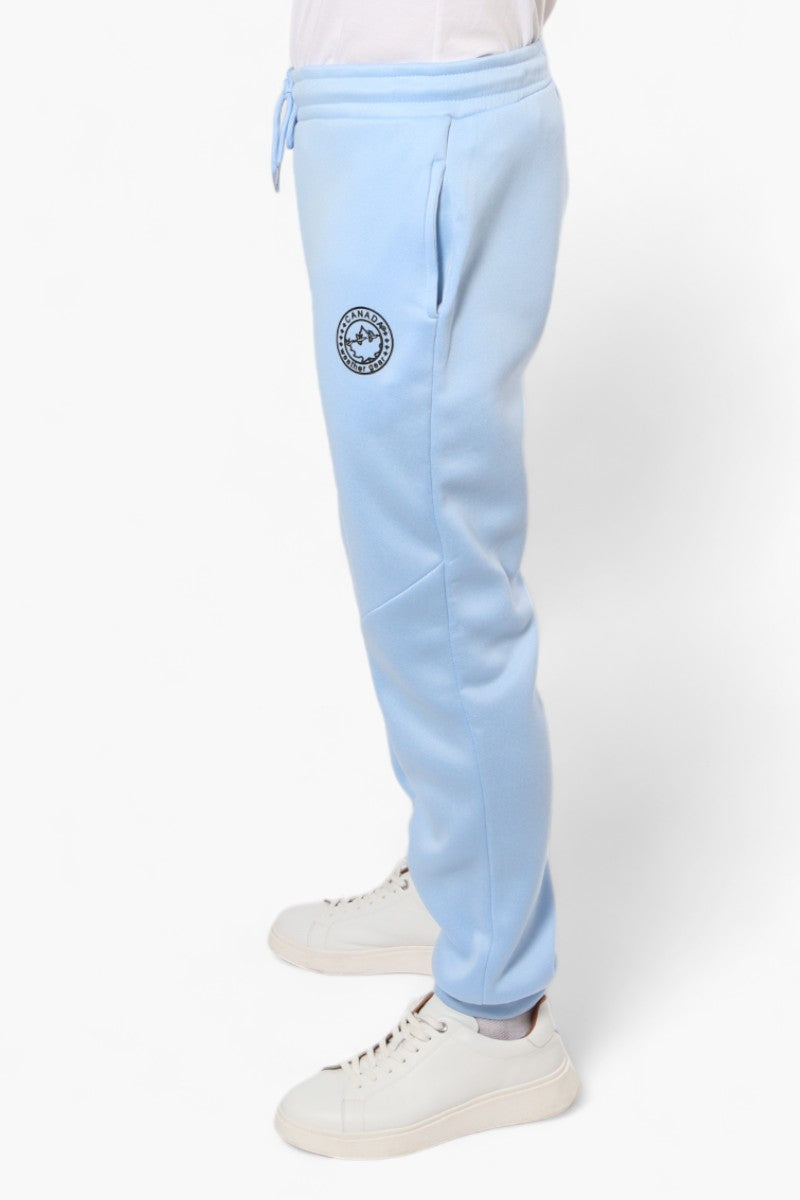 Canada Weather Gear Solid Tie Waist Joggers - Blue - Mens Joggers & Sweatpants - Canada Weather Gear