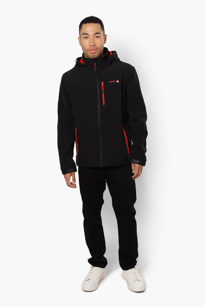 Canada Weather Gear Fleece Lined Lightweight Jacket - Black - Mens Lightweight Jackets - Canada Weather Gear