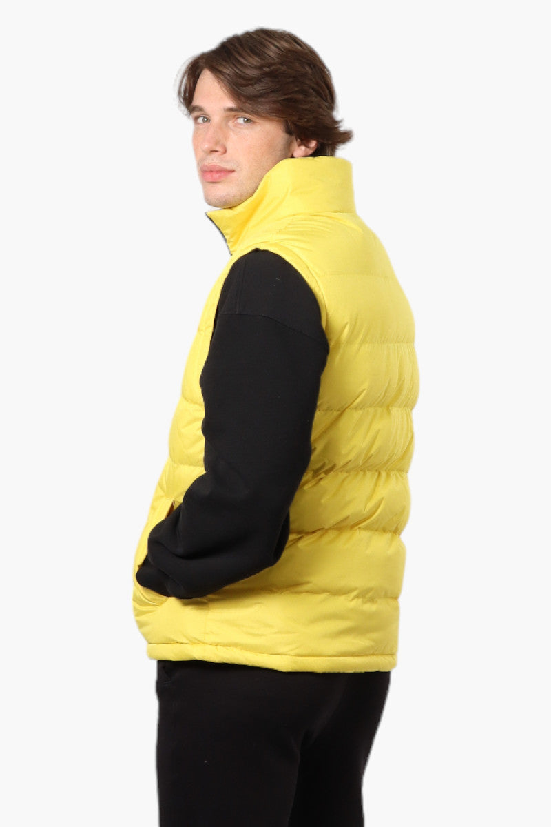 Canada Weather Gear Solid Bubble Vest - Yellow - Mens Vests - Canada Weather Gear