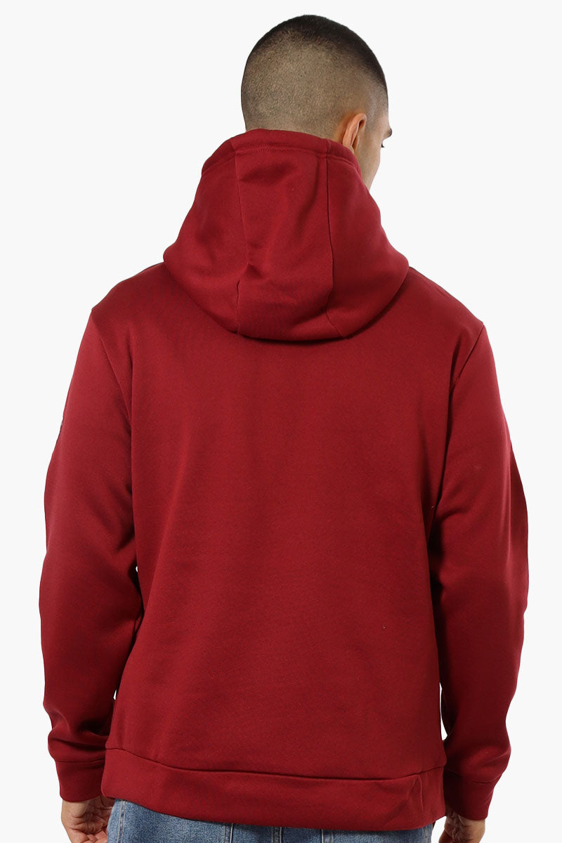 Canada Weather Gear Eagle Graphic Hoodie - Burgundy - Mens Hoodies & Sweatshirts - Canada Weather Gear