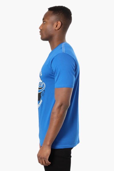 Canada Weather Gear Wilderness Print Tee - Blue - Mens Tees & Tank Tops - Canada Weather Gear