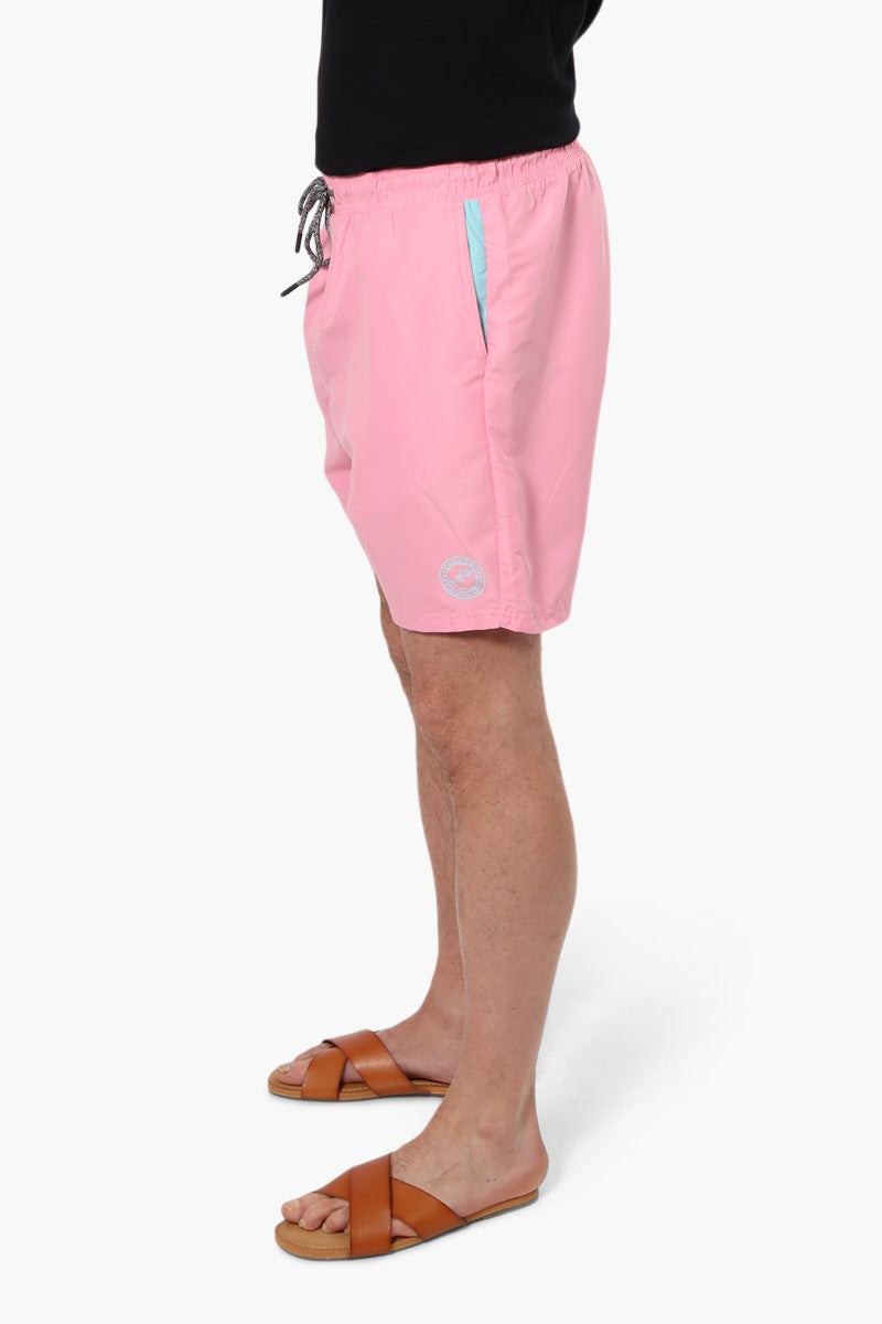 Canada Weather Gear Solid Tie Waist Shorts - Pink - Mens Shorts & Capris - Canada Weather Gear