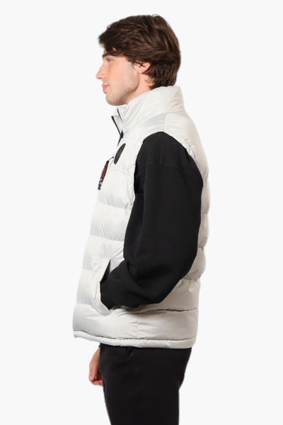 Canada Weather Gear Solid Bubble Vest - Stone - Mens Vests - Canada Weather Gear