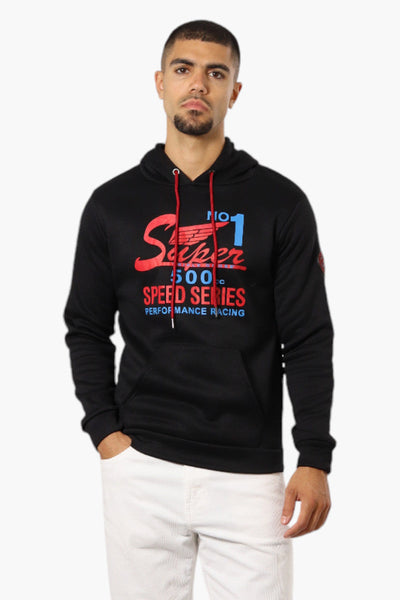 Super Triple Goose 500 Speed Series Print Hoodie - Black - Mens Hoodies & Sweatshirts - Canada Weather Gear