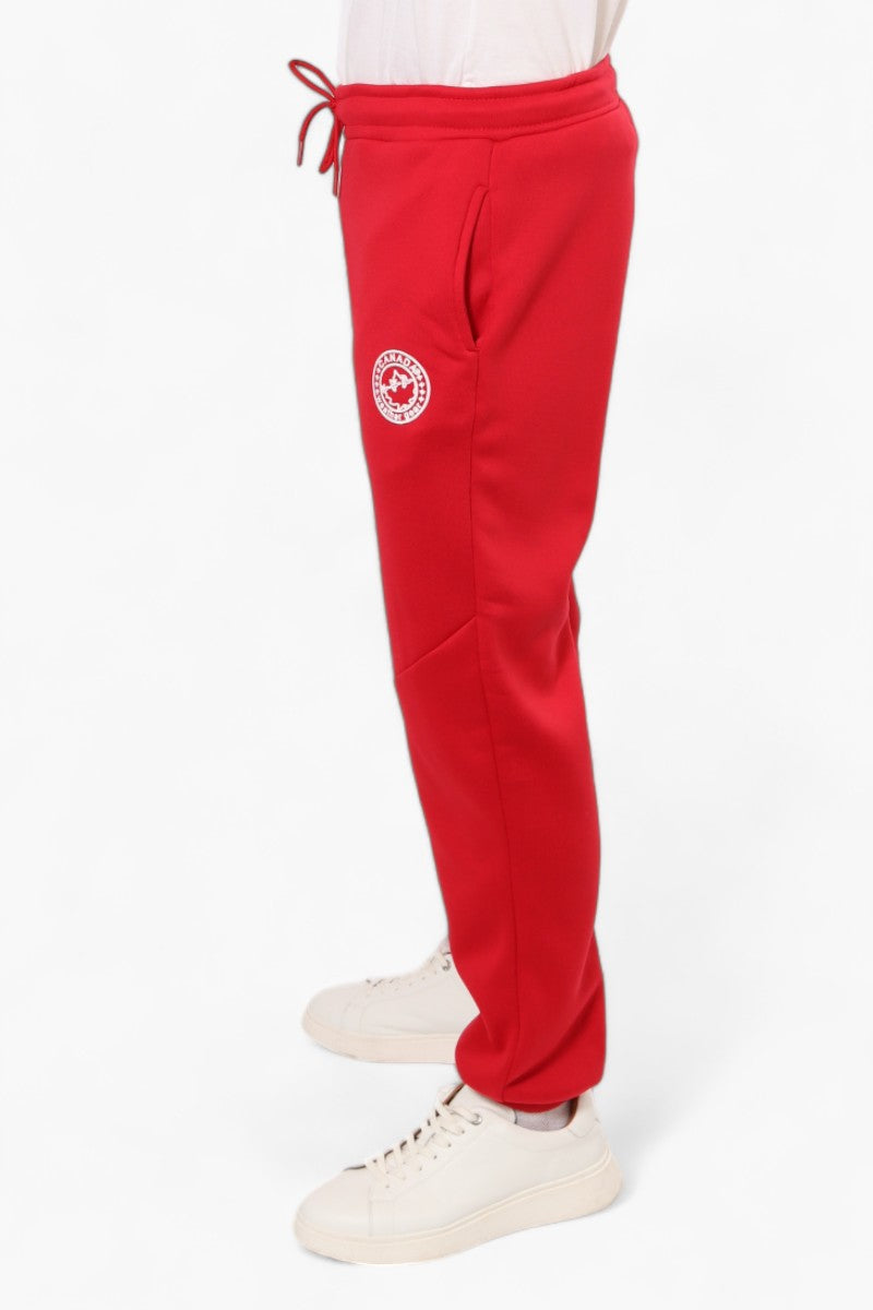 Canada Weather Gear Solid Tie Waist Joggers - Red - Mens Joggers & Sweatpants - Canada Weather Gear