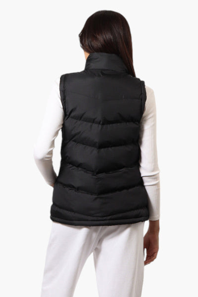 Super Triple Goose Solid Bubble Vest - Black - Womens Vests - Canada Weather Gear