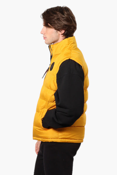 Canada Weather Gear Solid Bubble Vest - Mustard - Mens Vests - Canada Weather Gear