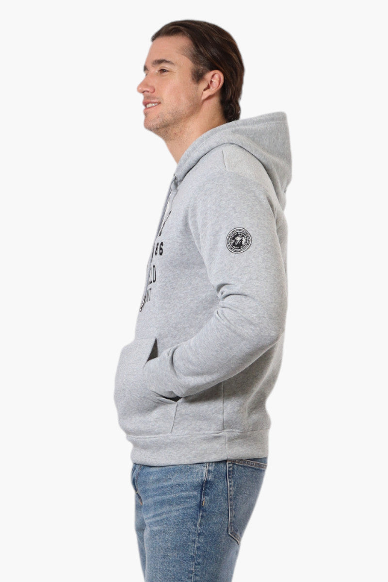 Super Triple Goose Track & Field Print Hoodie - Grey - Mens Hoodies & Sweatshirts - Canada Weather Gear