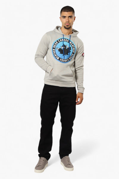 Canada Weather Gear Logo Print Hoodie - Stone - Mens Hoodies & Sweatshirts - Canada Weather Gear