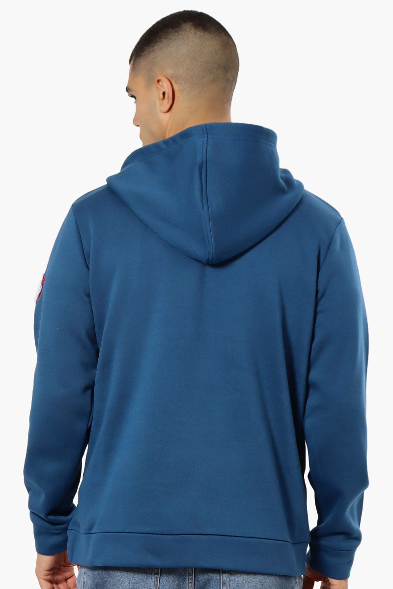 Canada Weather Gear Logo Zipper Detail Hoodie - Navy - Mens Hoodies & Sweatshirts - Canada Weather Gear