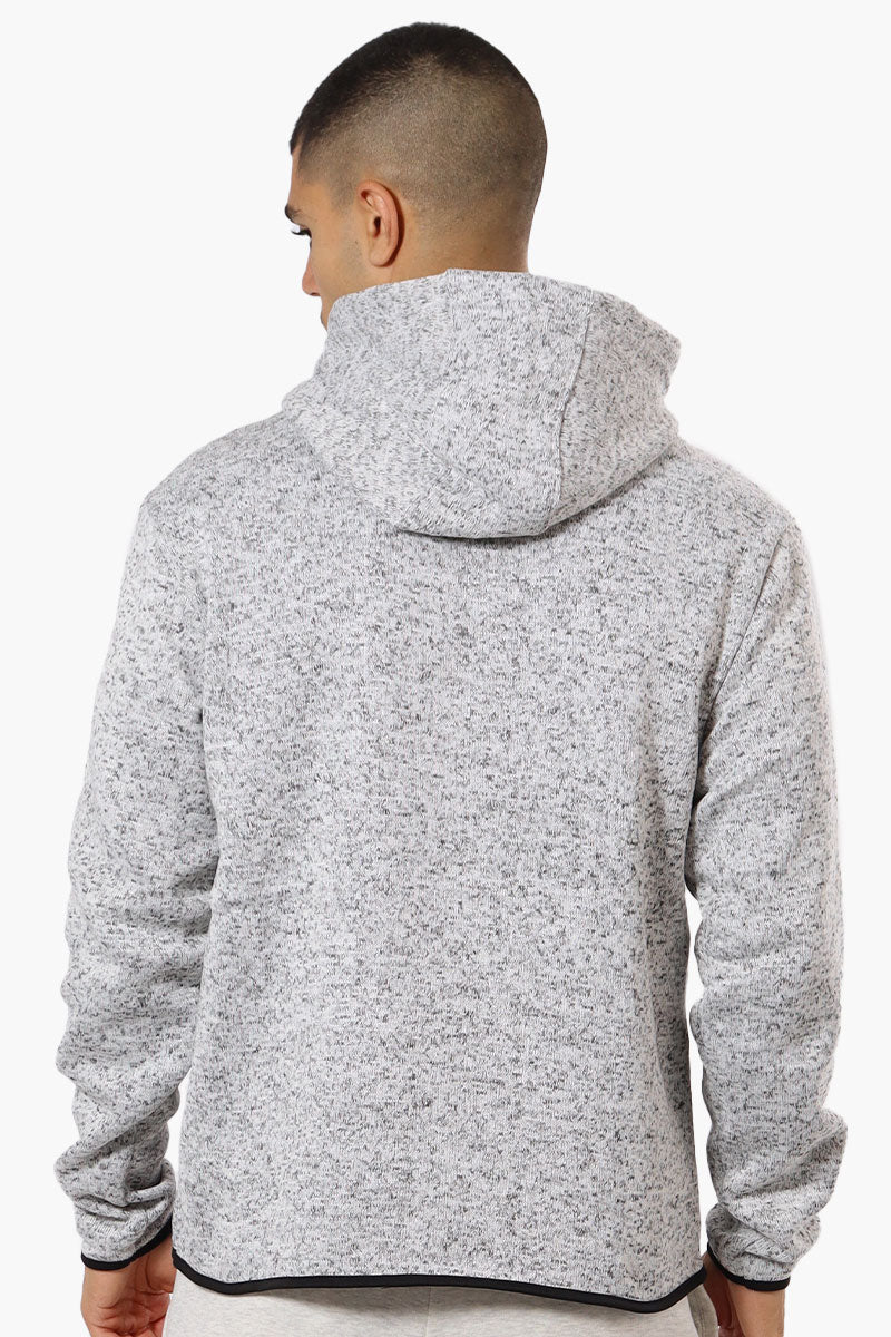 Canada Weather Gear Fleece Pullover Hoodie - Grey - Mens Hoodies & Sweatshirts - Canada Weather Gear