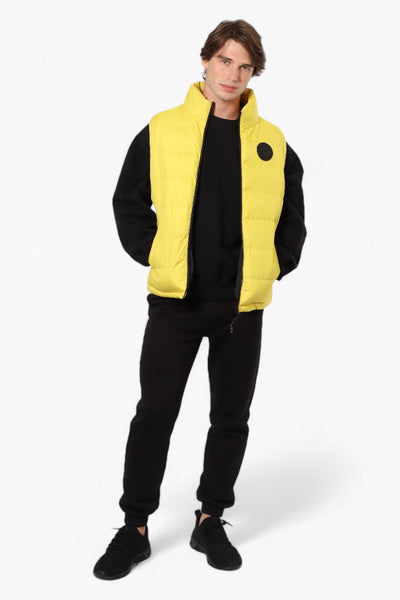 Canada Weather Gear Solid Bubble Vest - Yellow - Mens Vests - Canada Weather Gear