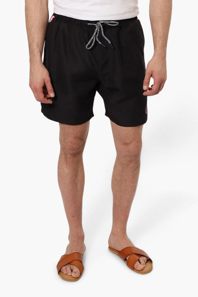 Canada Weather Gear Solid Tie Waist Shorts - Black - Mens Shorts & Capris - Canada Weather Gear