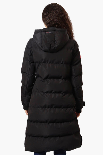 Canada Weather Gear Long Puffer Parka Jacket - Black - Womens Parka Jackets - Canada Weather Gear