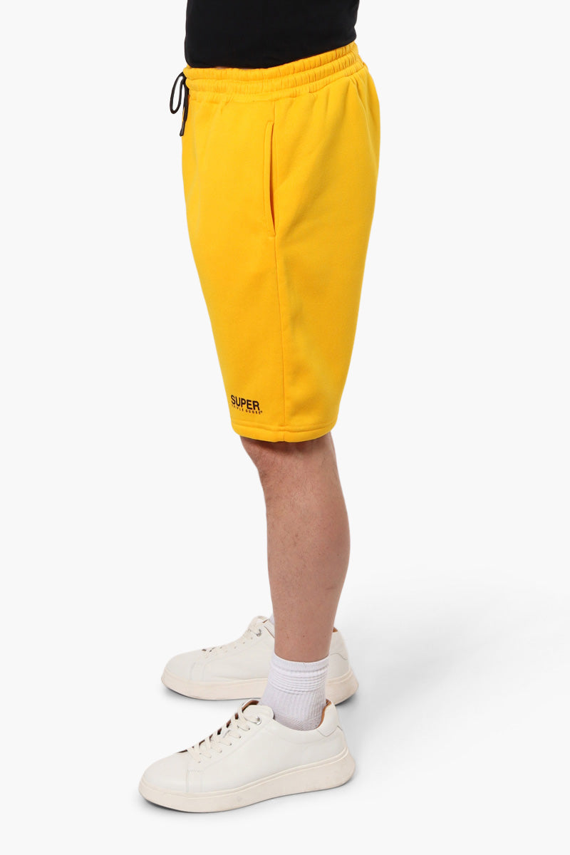 Super Triple Goose Tie Waist Core Shorts - Yellow - Mens Shorts & Capris - Canada Weather Gear