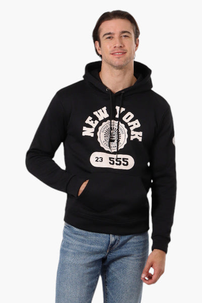 Super Triple Goose New York Print Hoodie - Black - Mens Hoodies & Sweatshirts - Canada Weather Gear